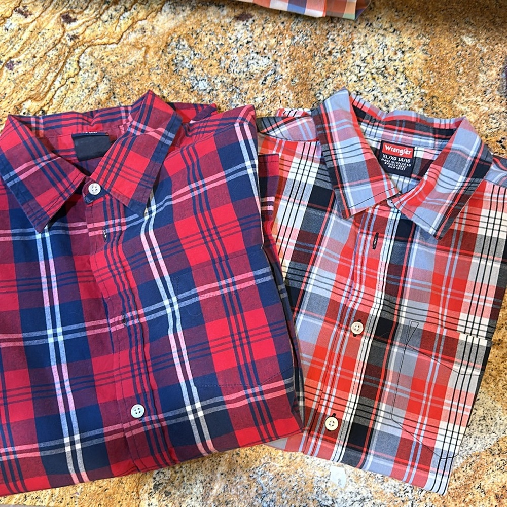 Bundle Wrangler button downs